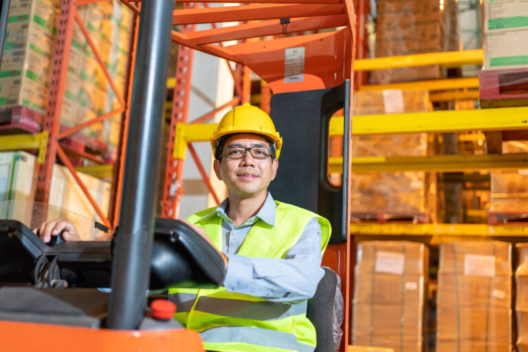 การตรวจสอบรถยก โฟร์คลิฟท์ Forklift LPG